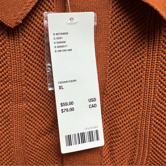 Urban Outfitters - Standard Cloth Textured Stitch Button-Up Shirt - Size XL - Picture 2 of 5